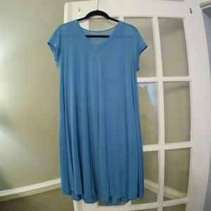 Basics By Sita Murt Baby Blue T-shirt Dress M